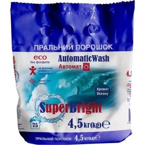Стиральный порошок Super Bright для автоматической стирки 4.5 кг