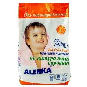 Стиральный порошок Alenka для новорожденных экопак 2 кг