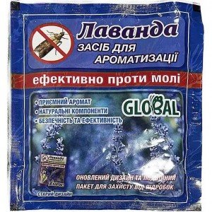 Таблетки Global Лаванда от моли и ароматизации воздуха 10 шт. (41698)