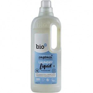 Гель-концентрат Bio-D Laundry Liquid fragrance free для стирки белья без запаха 1 л