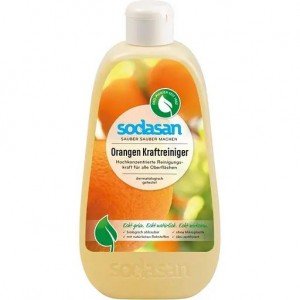 Органический концентрат-антижир Sodasan Orange для удаления стойких загрязнений 500 мл