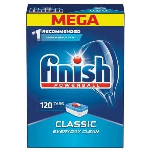 Таблетки для посудомоечных машин Finish Classic, 120 шт.
