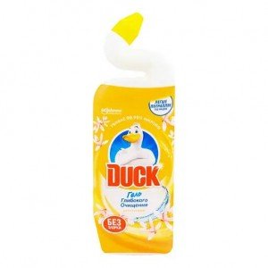 Средство для мытья унитазов Duck Туалетный утенок 5в1 Цитрусовая свежесть 500 мл