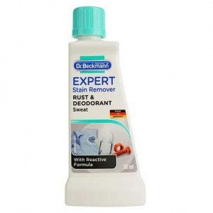 Пятновыводитель Dr.Beckmann Expert Stain Remover Ржавчина и дезодорант 50 мл