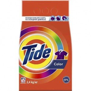 Стиральный порошок Tide для белого и цветного 2.4 кг (81641138)