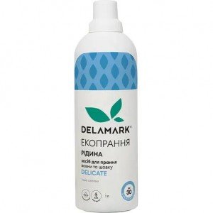 Жидкий стиральный порошок DeLaMark Delicate 1 л