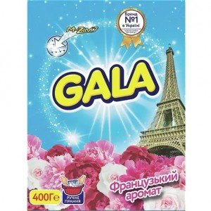 Стиральный порошок Gala Французский аромат ручная стирка 400 г