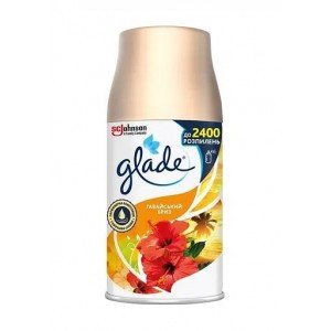 Сменный баллон к автоматическому освежителю воздуха Glade Гавайский бриз, 269 мл