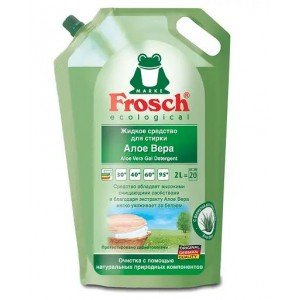 Жидкое средство для стирки Frosch Алоэ Вера, 2 л