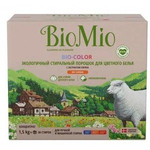 Стиральный порошок для цветного белья BioMio Bio-Color концентрат 1.5 кг