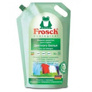 Жидкое средство Frosch, для стирки цветных тканей 2 л