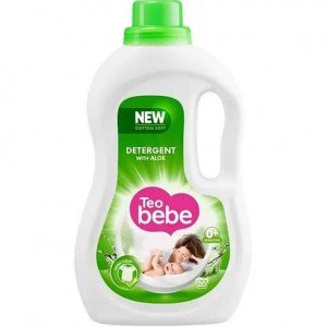Жидкий стиральный порошок Тео Bebe Cotton Soft Aloe 1.1 л