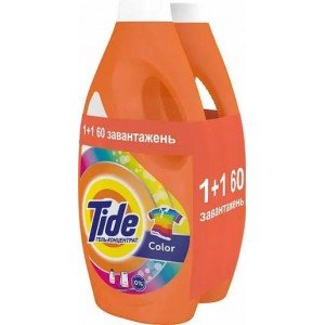 Гель-концентрат для стирки Tide Color, 3,3 л (2 шт. по 1,65 л)