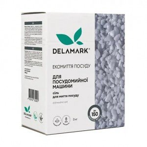Соль для посудомоечной машины DeLaMark, 3 кг