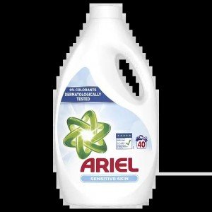 Жидкий стиральный порошок Ariel для чувствительной кожи, для белых и цветных тканей, 2,2 л