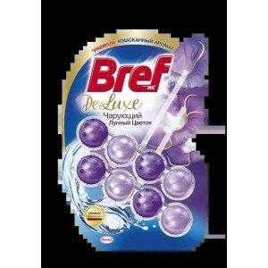 Туалетный блок для унитаза Bref De Luxe Чарующий лунный цветок, 2 шт. (799027)
