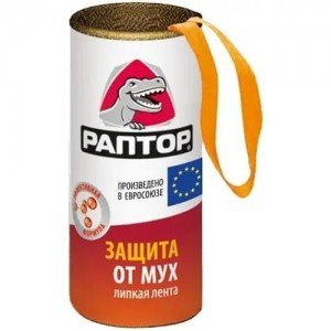 Липкая лента от мух Раптор 1 шт.