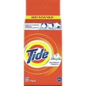 Стиральный порошок Tide Альпийская свежесть 9 кг