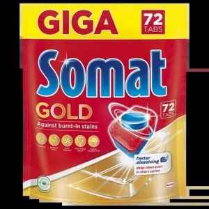 Таблетки для посудомоечных машин Somat Gold, 72 шт. (763682)