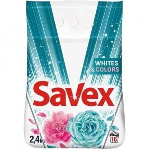 Стиральный порошок Savex Whites & Colors 2.4 кг