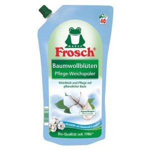 Ополаскиватель для белья Frosch Цветы хлопка, 1 л