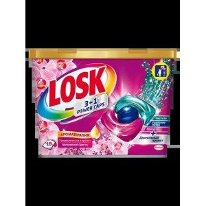 Капсулы для стирки Losk 3 в 1 Малазийский цветок, 18 шт.