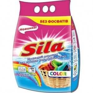 Стиральный порошок Sila Color 3 кг