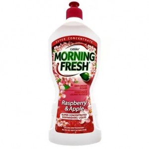 Средство для мытья посуды Morning Fresh Малина и Яблоко, суперконцентрат, 900 мл