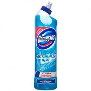 Чистящее средство для унитаза Domestos Активный Щит Свежесть Океана 750 мл