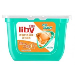 Концентрированные капсулы для стирки Liby Color, 52 шт (766783)