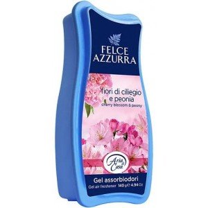 Гелевый освежитель воздуха Felce Azzurra Fiori di Ciliegio e Peonia, 140 г