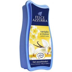 Гелевый освежитель воздуха Felce Azzurra Vaniglia e Monoi, 140 г