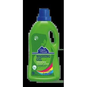 Гель для стирки цветных вещей Clean House Concentrate Color, 1 л