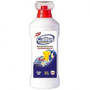 Гель для стирки Gallus 3 в 1 Color для цветных вещей 2 л