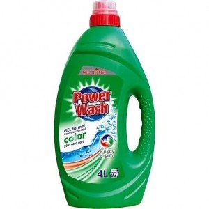 Гель для стирки Power Wash Color для цветных вещей 4 л