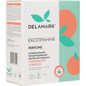 Стиральный порошок DeLaMark Royal Powder Universal с ароматом аппероля 1 кг