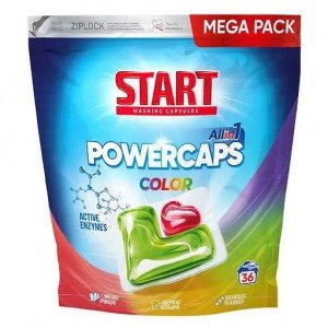 Капсулы для стирки Start Color, 36 шт.