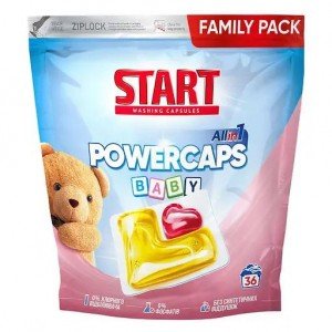 Капсулы для стирки Start Baby, 36 шт.