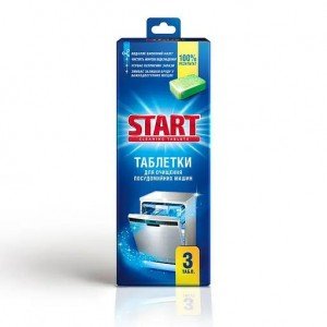 Таблетки для посудомоечных машин Start Cleaner, 3 шт.