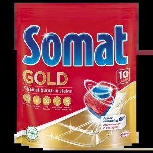 Таблетки для посудомоечных машин Somat Gold, 10 шт. (839076)