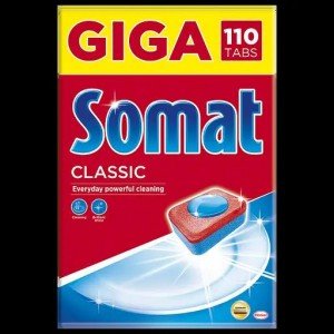 Таблетки для посудомоечных машин Somat Classic, 110 шт. (882689)