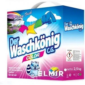 Стиральный порошок Der Waschkonig Color 2.5 кг (040-3722)