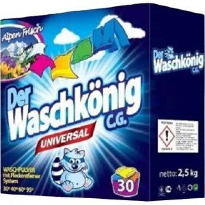 Порошок для стирки Der Waschkonig Universal 2.5 кг (040-3602)