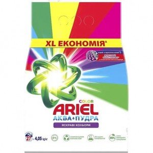 Стиральный порошок Ariel Аква-Пудра Color Яркие цвета 4.05 кг