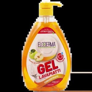 Средство для мытья посуды Eloderma Яблочный Уксус, 1 л (EDWGAV1000)