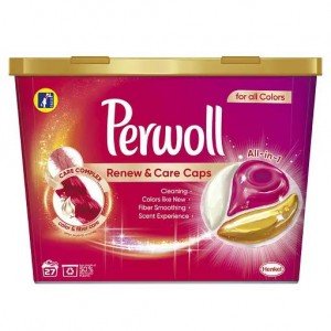 Капсулы для стирки Perwoll, для цветных вещей, 27 шт. (по 14,5 г) (860762)