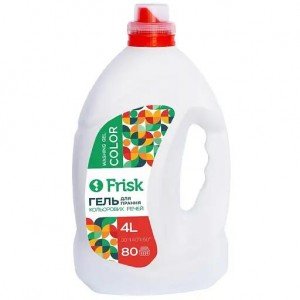 Средство для стирки цветных вещей Frisk Color 4 л