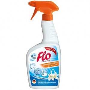 Средство для чистки ванных комнат Flo Bathroom Cleaner, с распылителем, 750 мл