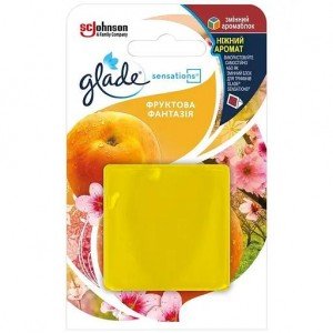 Аромаблок сменный Glade Sensations, фруктовая фантазия, 8 г