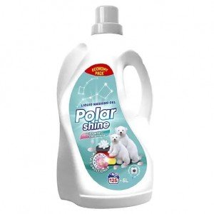 Гель для стирки Polar Shine 2 in 1, с добавлением кондиционера, универсальный, 5 л (PLSLG0035)
